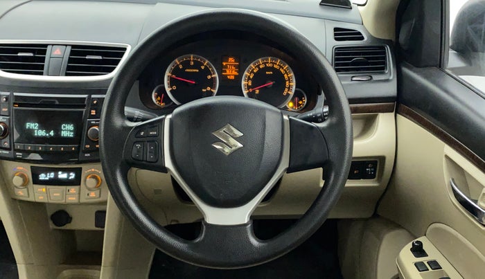 2014 Maruti Swift Dzire ZDI, Diesel, Manual, 76,494 km, Steering Wheel Close Up