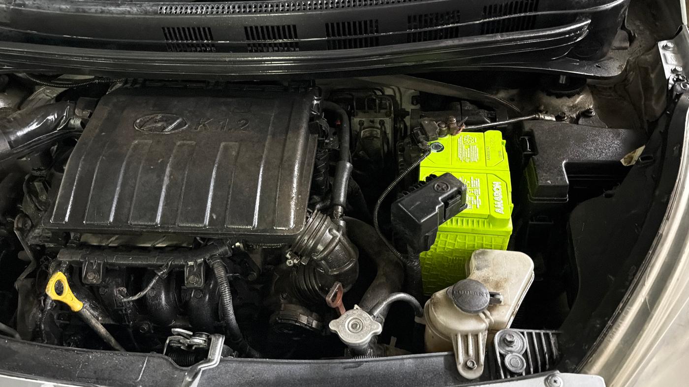 2018 Hyundai Grand i10 MAGNA AT 1.2 KAPPA VTVT, Petrol, Automatic, 56,890 km, Engine View - Left