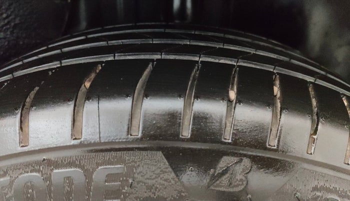 2023 Tata ALTROZ XZA PLUS DARK EDTION, Petrol, Automatic, 20,235 km, Left Rear Tyre Tread