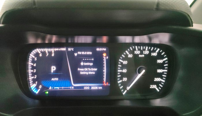 2023 Tata ALTROZ XZA PLUS DARK EDTION, Petrol, Automatic, 20,235 km, Odometer Image