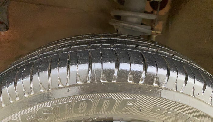 2017 Maruti Alto K10 VXI AMT, Petrol, Automatic, 34,139 km, Left Front Tyre Tread