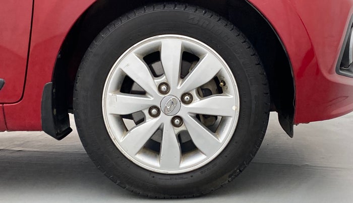 2014 Hyundai Xcent S 1.2 OPT, Petrol, Manual, 41,694 km, Right Front Wheel