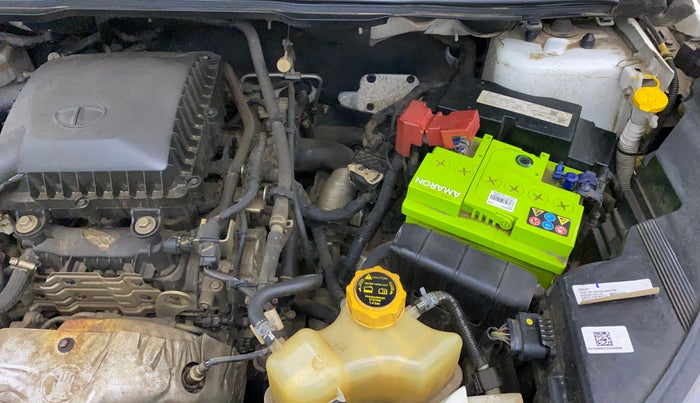 2022 Tata NEXON XZA PLUS (PREMIUM) PETROL, Petrol, Automatic, 43,680 km, Engine View - Left