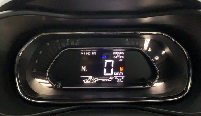 2022 Tata NEXON XZA PLUS (PREMIUM) PETROL, Petrol, Automatic, 43,680 km, Odometer Image