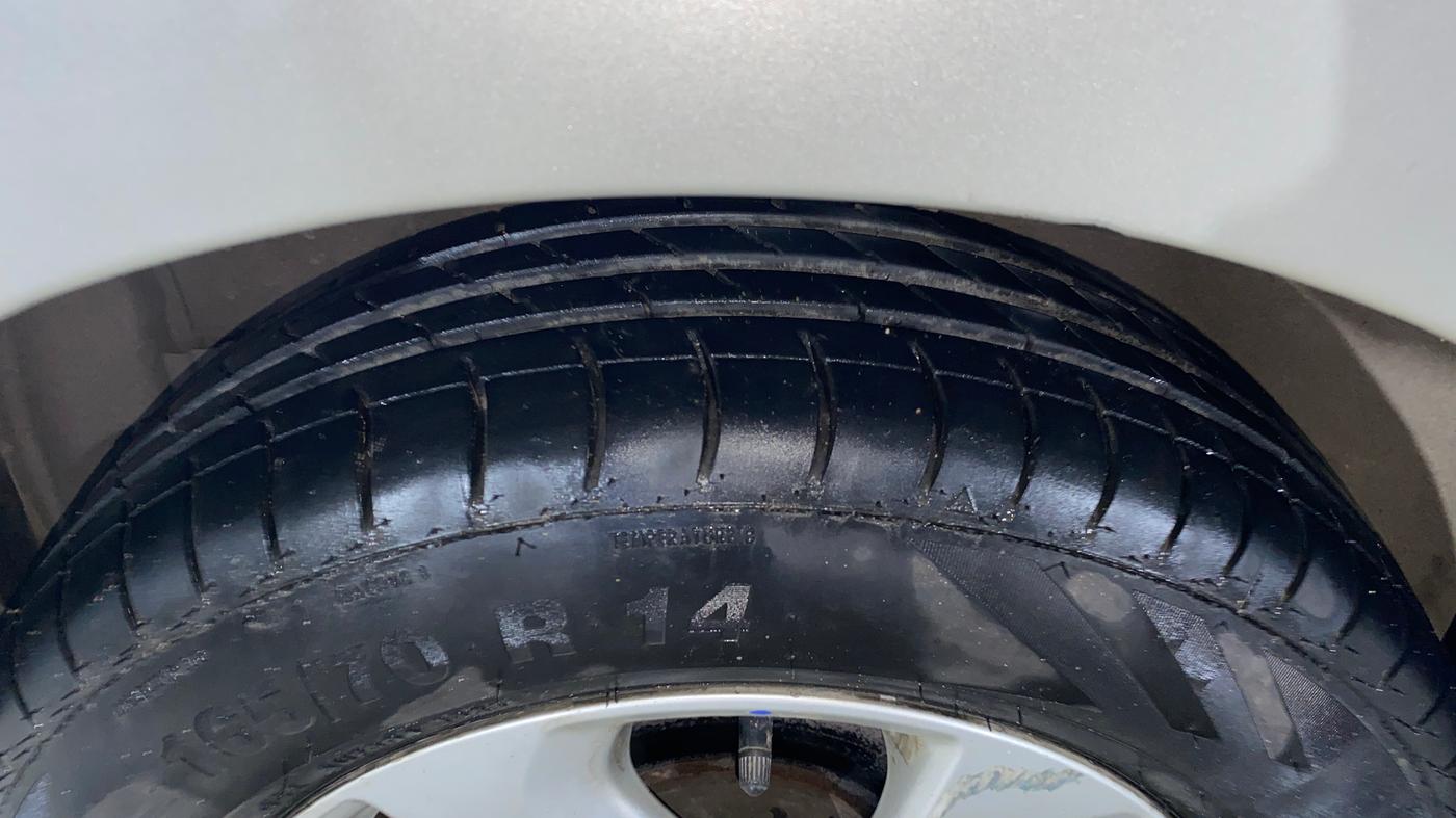 2017 Maruti Celerio ZXI (O), Petrol, Manual, 39,569 km, Left Front Tyre Tread