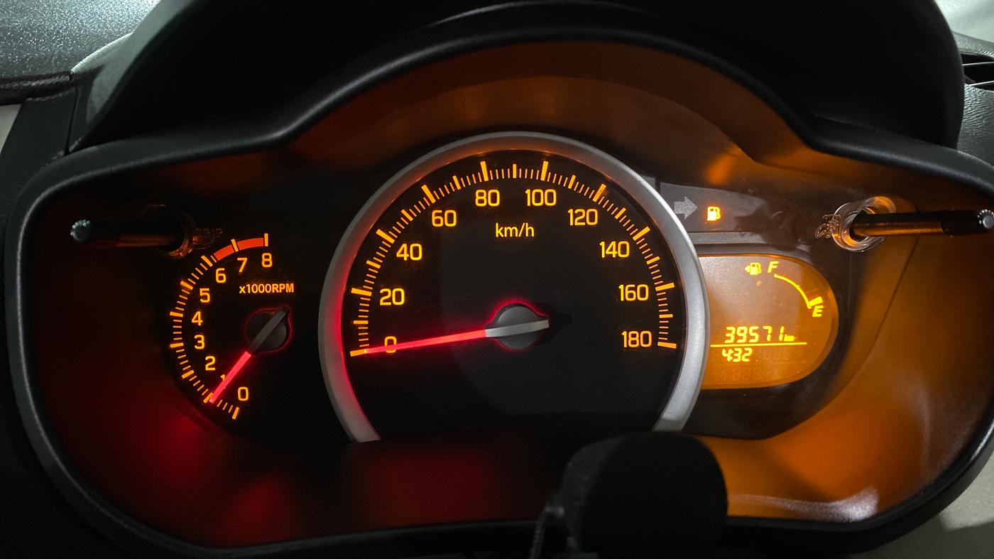 2017 Maruti Celerio ZXI (O), Petrol, Manual, 39,569 km, Odometer Image