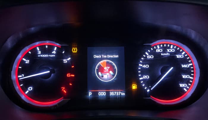 2022 Mahindra Thar LX PETROL HT 4WD AT, Petrol, Automatic, 36,737 km, Odometer Image