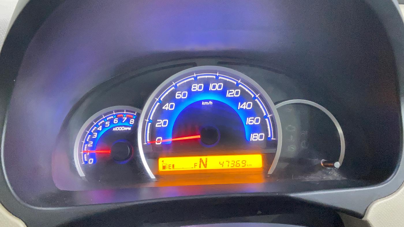 2017 Maruti Wagon R 1.0 VXI AMT, Petrol, Automatic, 47,347 km, Odometer Image