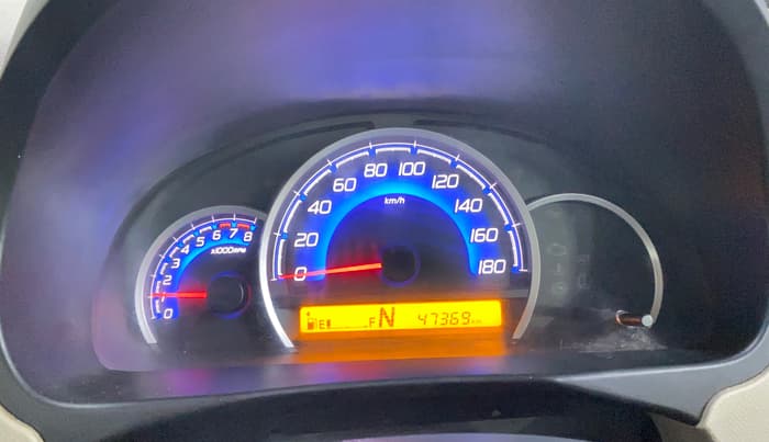2017 Maruti Wagon R 1.0 VXI AMT, Petrol, Automatic, 47,347 km, Odometer Image