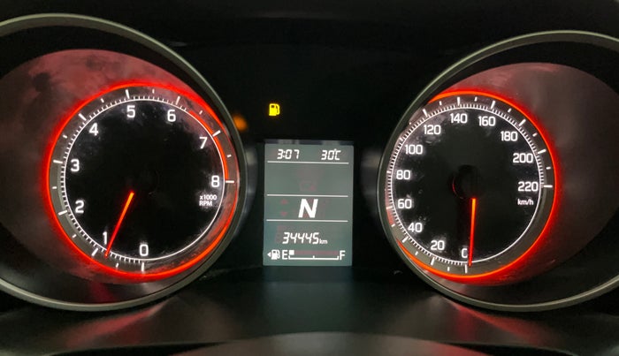 2021 Maruti Swift VXI AMT, Petrol, Automatic, 34,381 km, Odometer Image