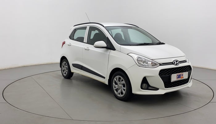 2019 Hyundai Grand i10 SPORTZ 1.2 KAPPA VTVT, Petrol, Manual, 30,515 km, Right Front Diagonal