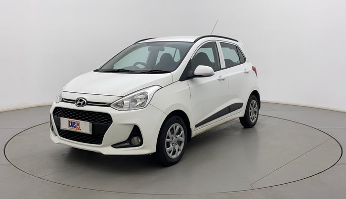 2019 Hyundai Grand i10 SPORTZ 1.2 KAPPA VTVT, Petrol, Manual, 30,515 km, Left Front Diagonal