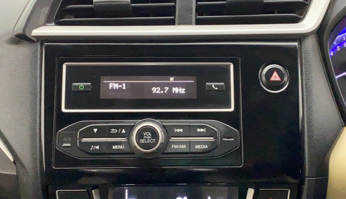 2017 Honda Amaze 1.2 VXMT I VTEC, Petrol, Manual, 36,340 km, Infotainment System