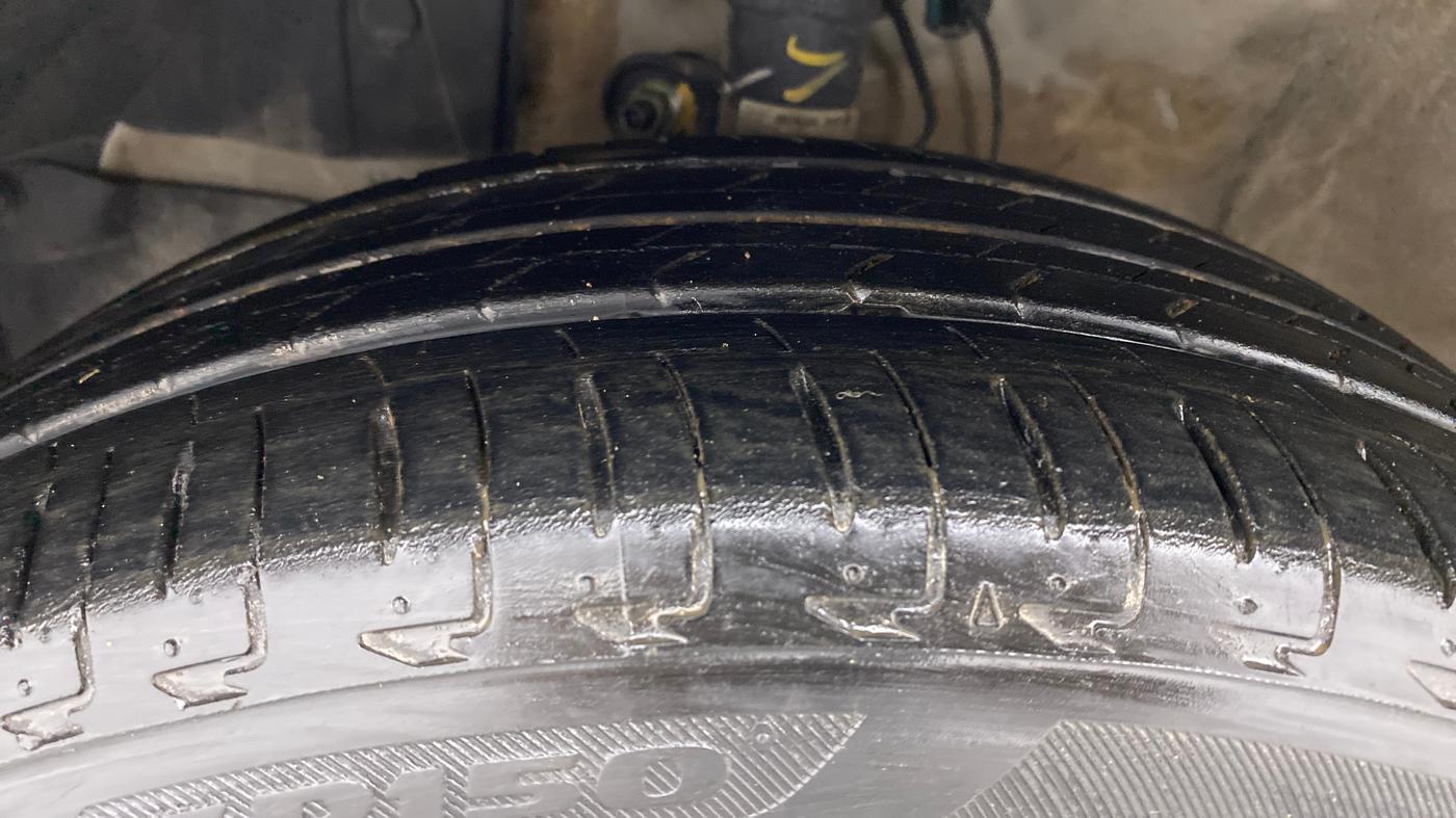 2022 Honda City 1.5L I-VTEC ZX CVT, Petrol, Automatic, 17,754 km, Left Front Tyre Tread