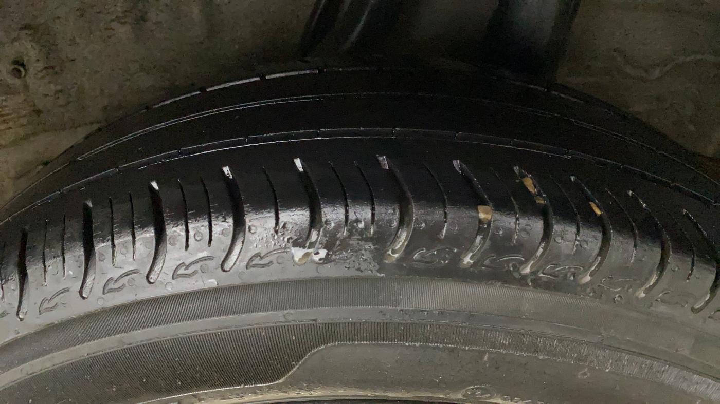 2021 Honda Amaze 1.2L I-VTEC VX CVT, Petrol, Automatic, 39,199 km, Left Rear Tyre Tread