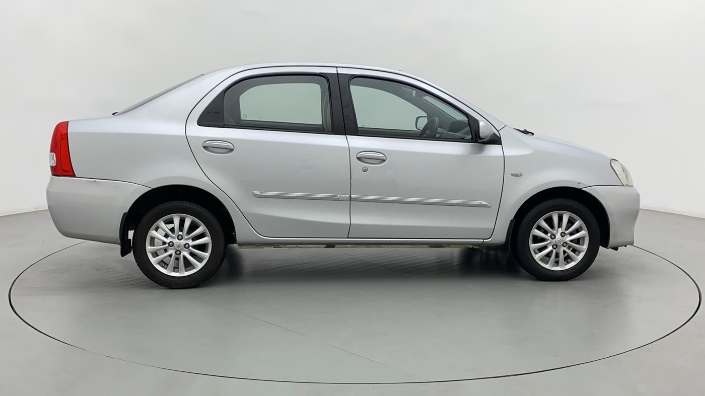 2011 Toyota Etios V, Petrol, Manual, 41,422 km, Right Side View
