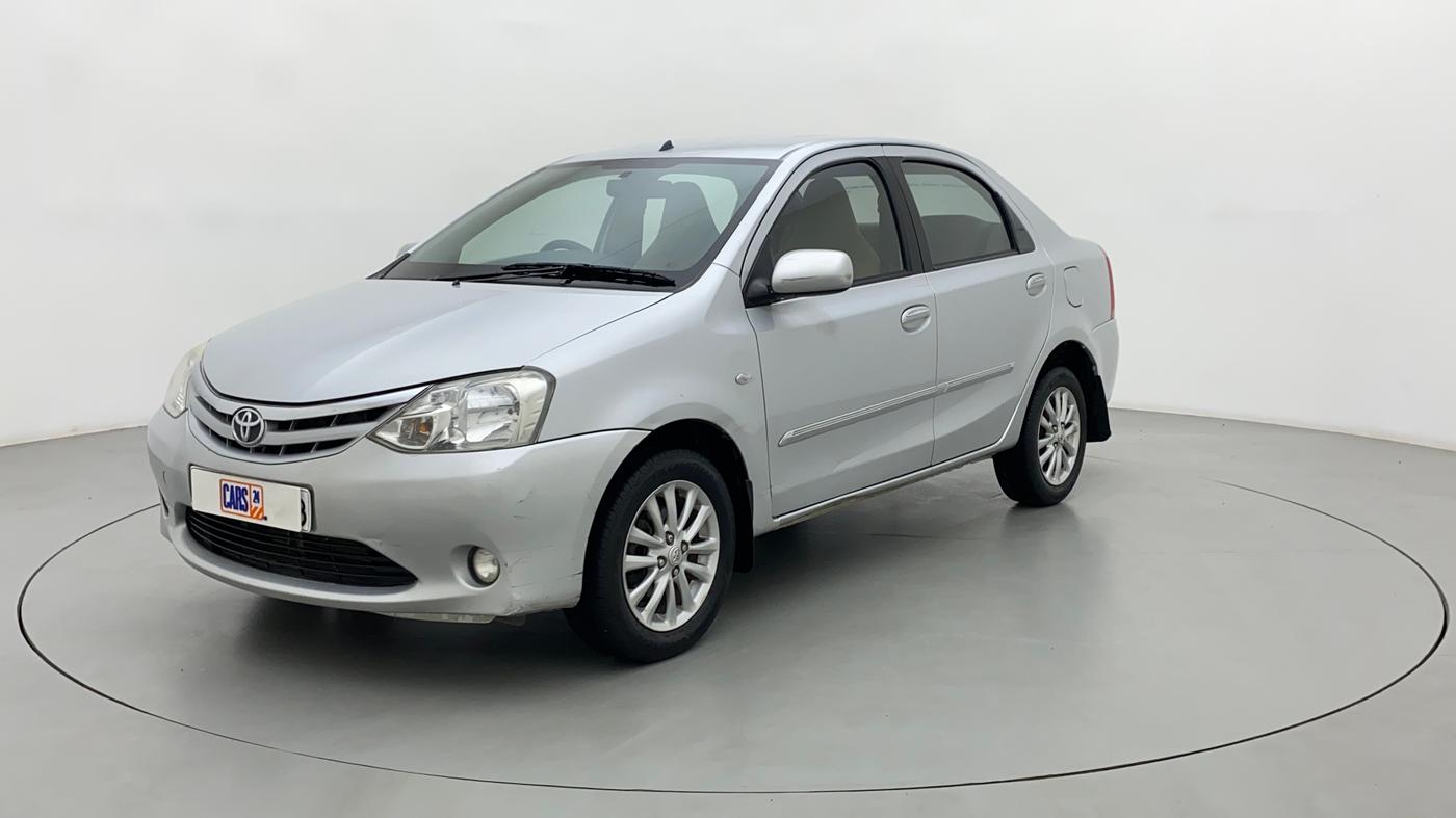 2011 Toyota Etios V, Petrol, Manual, 41,422 km, Left Front Diagonal