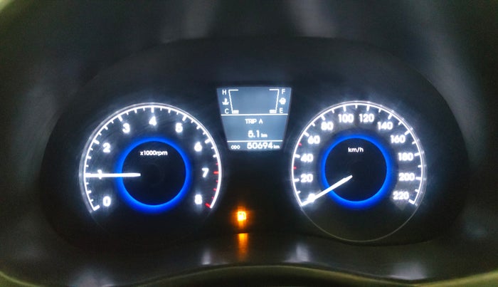 2013 Hyundai Verna FLUIDIC 1.6 VTVT SX, Petrol, Manual, 50,683 km, Odometer Image