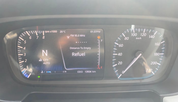 2023 Tata PUNCH CREATIVE  AMT, Petrol, Automatic, 13,899 km, Odometer Image