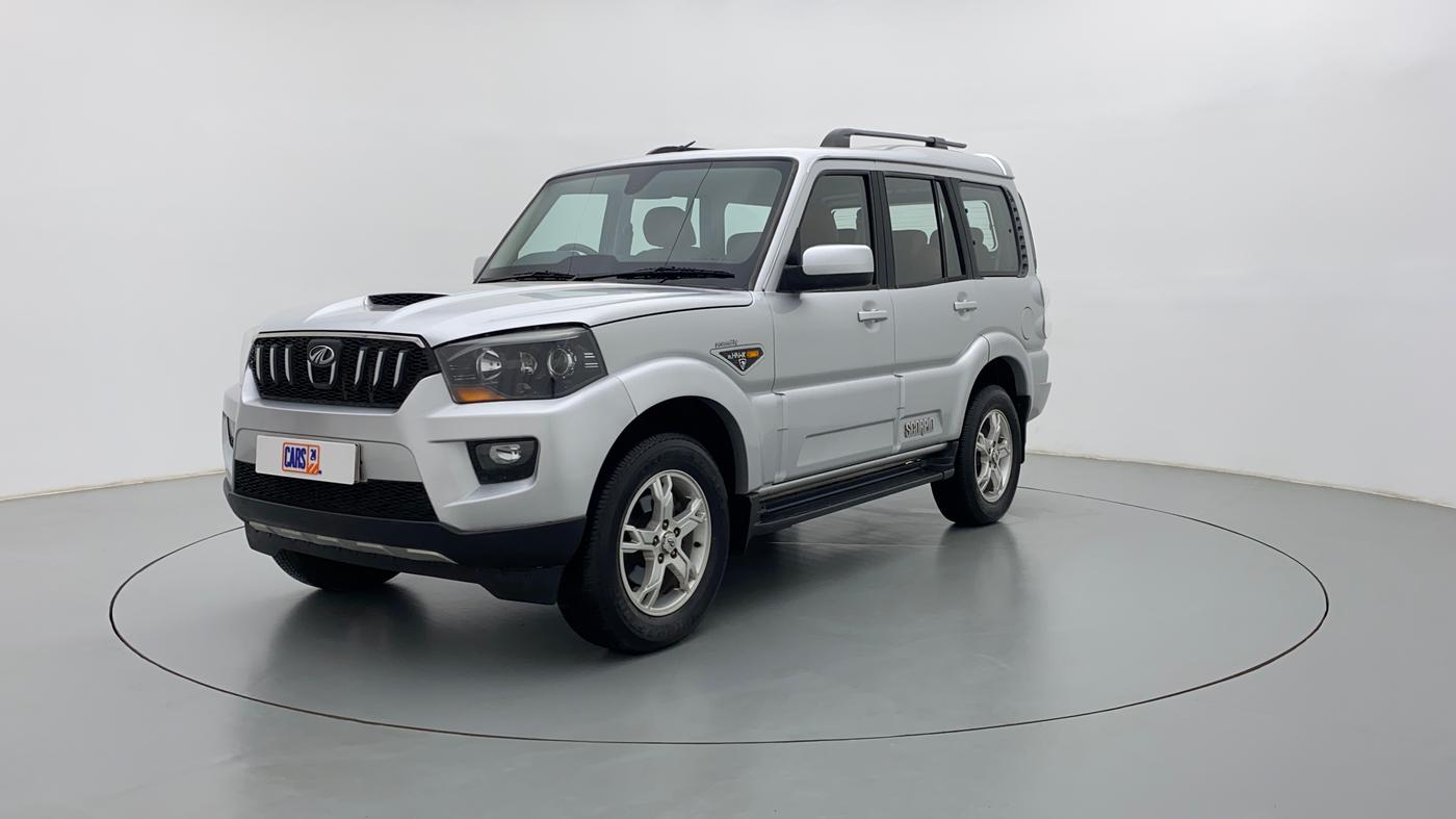 2017 Mahindra Scorpio S10 Intelli Hybrid 2WD, Diesel, Manual, 52,133 km, Left Front Diagonal