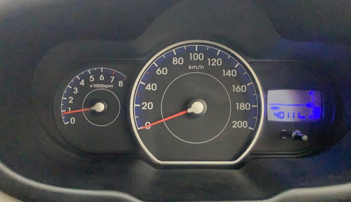2013 Hyundai i10 SPORTZ 1.2, Petrol, Manual, 40,110 km, Odometer Image