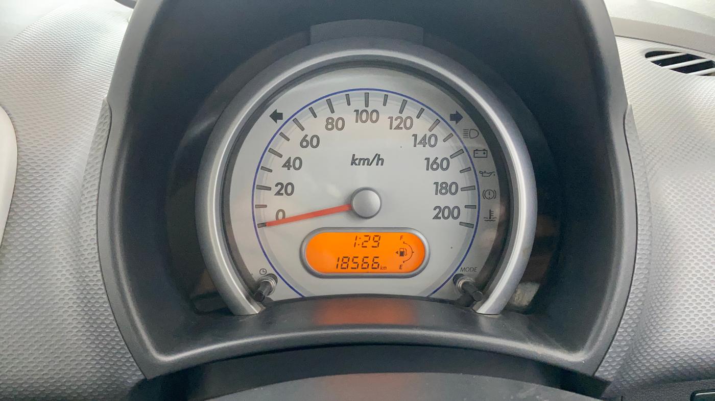 2015 Maruti Ritz VXI, Petrol, Manual, 18,400 km, Odometer Image