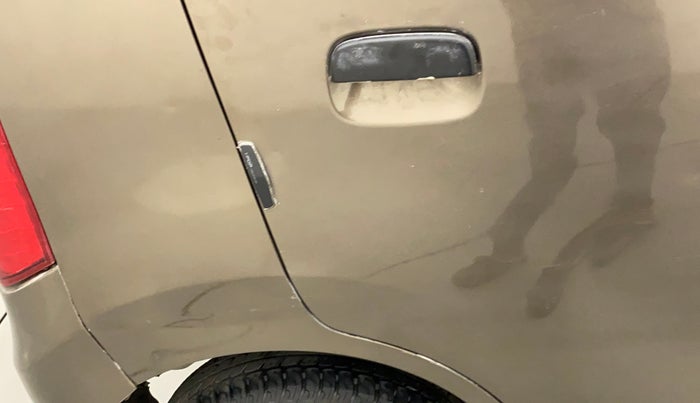 2014 Maruti Wagon R 1.0 LXI, Petrol, Manual, 20,627 km, Right quarter panel - Slightly dented