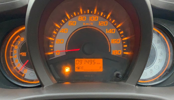2012 Honda Brio V MT, Petrol, Manual, 91,495 km, Odometer Image