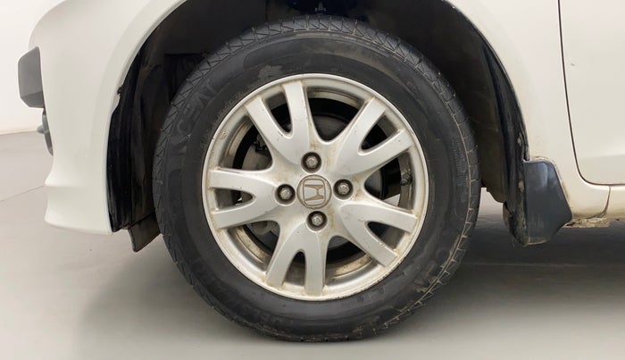 2012 Honda Brio V MT, Petrol, Manual, 91,495 km, Left Front Wheel