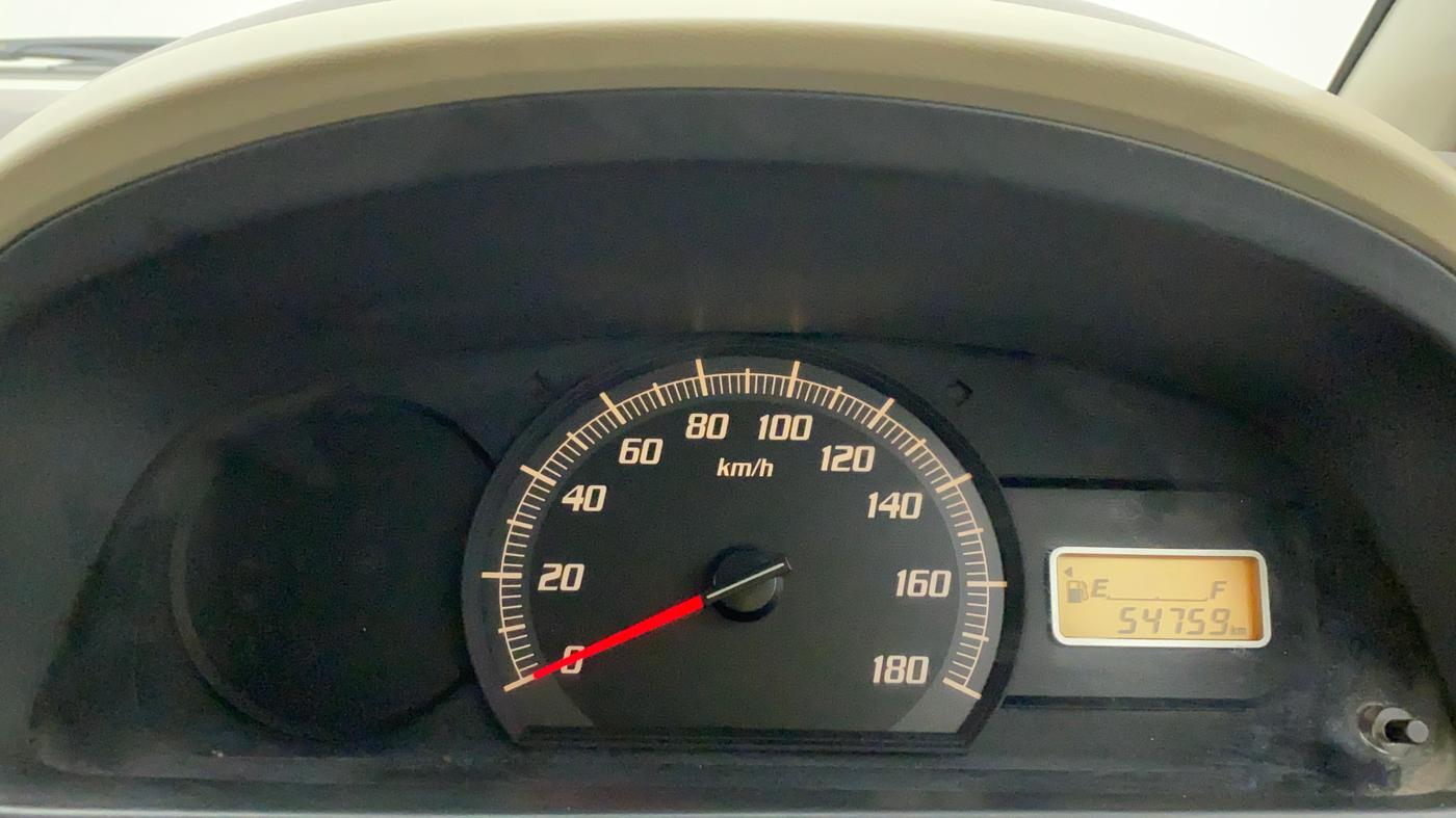 2012 Maruti Zen Estilo LXI CNG, CNG, Manual, 54,758 km, Odometer Image