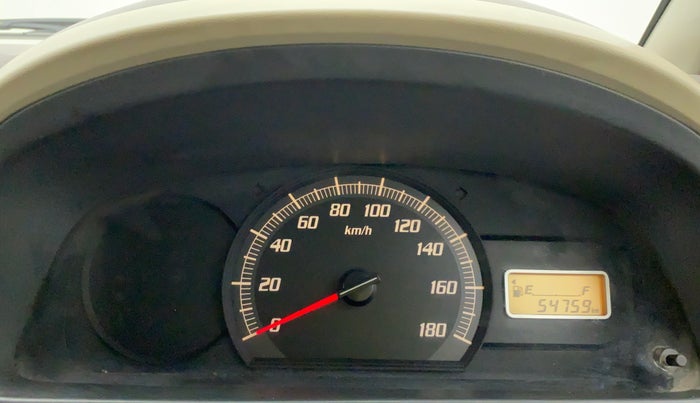 2012 Maruti Zen Estilo LXI CNG, CNG, Manual, 54,758 km, Odometer Image