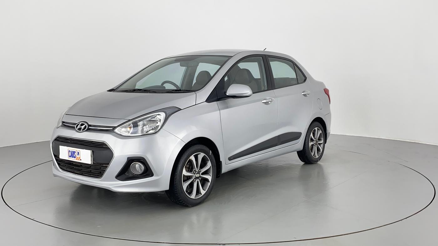 2014 Hyundai Xcent SX 1.2 OPT, Petrol, Manual, 77,647 km, Left Front Diagonal