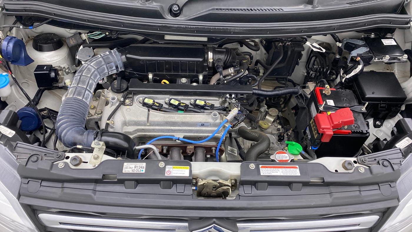 2020 Maruti New Wagon-R VXI 1.0, Petrol, Manual, 15,337 km, Open Bonet