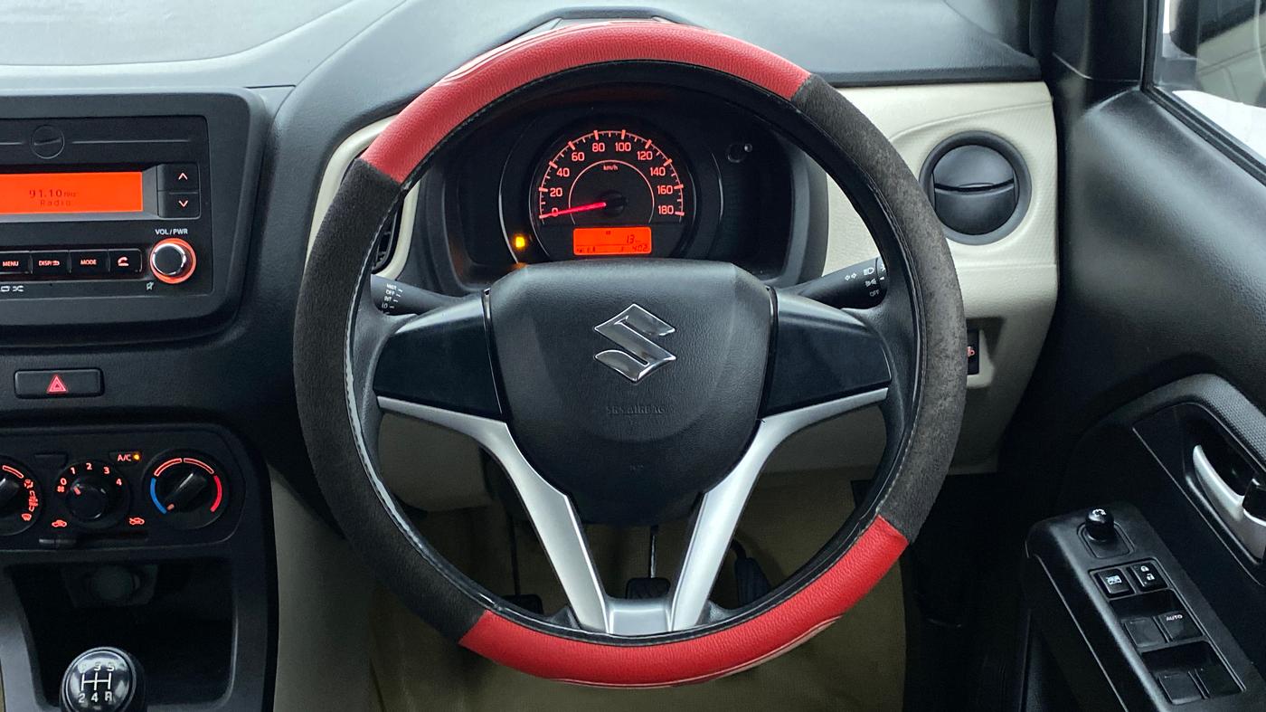 2020 Maruti New Wagon-R VXI 1.0, Petrol, Manual, 15,337 km, Steering Wheel Close Up