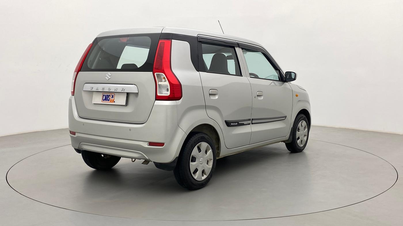 2020 Maruti New Wagon-R VXI 1.0, Petrol, Manual, 15,337 km, Right Back Diagonal