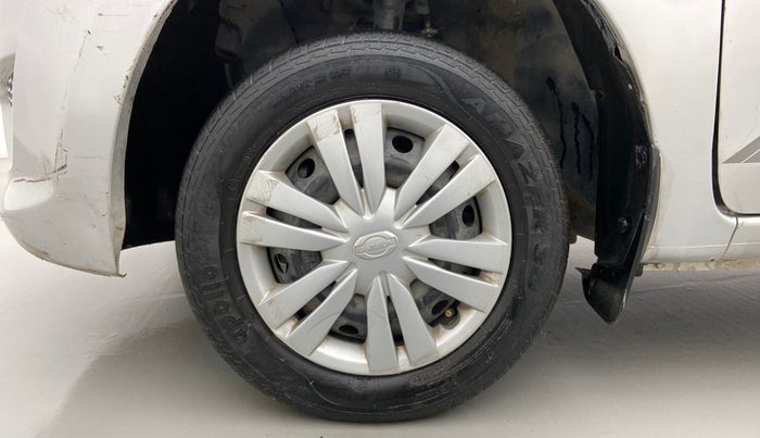 2017 Datsun Go T, Petrol, Manual, 33,298 km, Left Front Wheel
