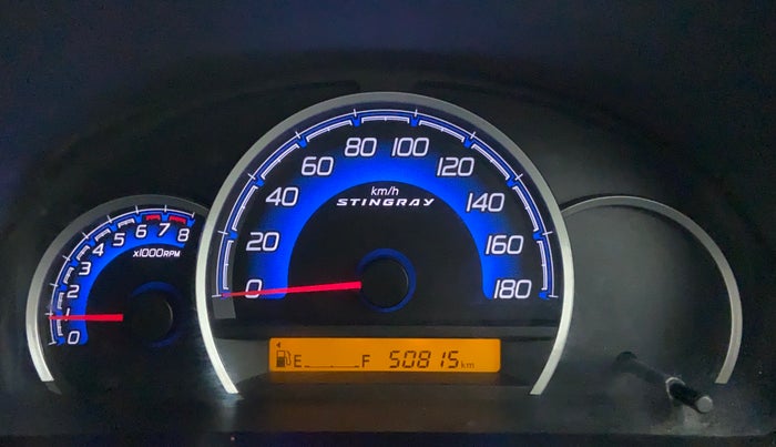 2016 Maruti Wagon R Stingray VXI, Petrol, Manual, 50,757 km, Odometer Image