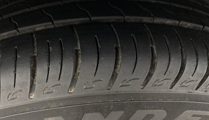 2017 Ford Ecosport TITANIUM 1.5L PETROL AT, Petrol, Automatic, 39,556 km, Left Front Tyre Tread