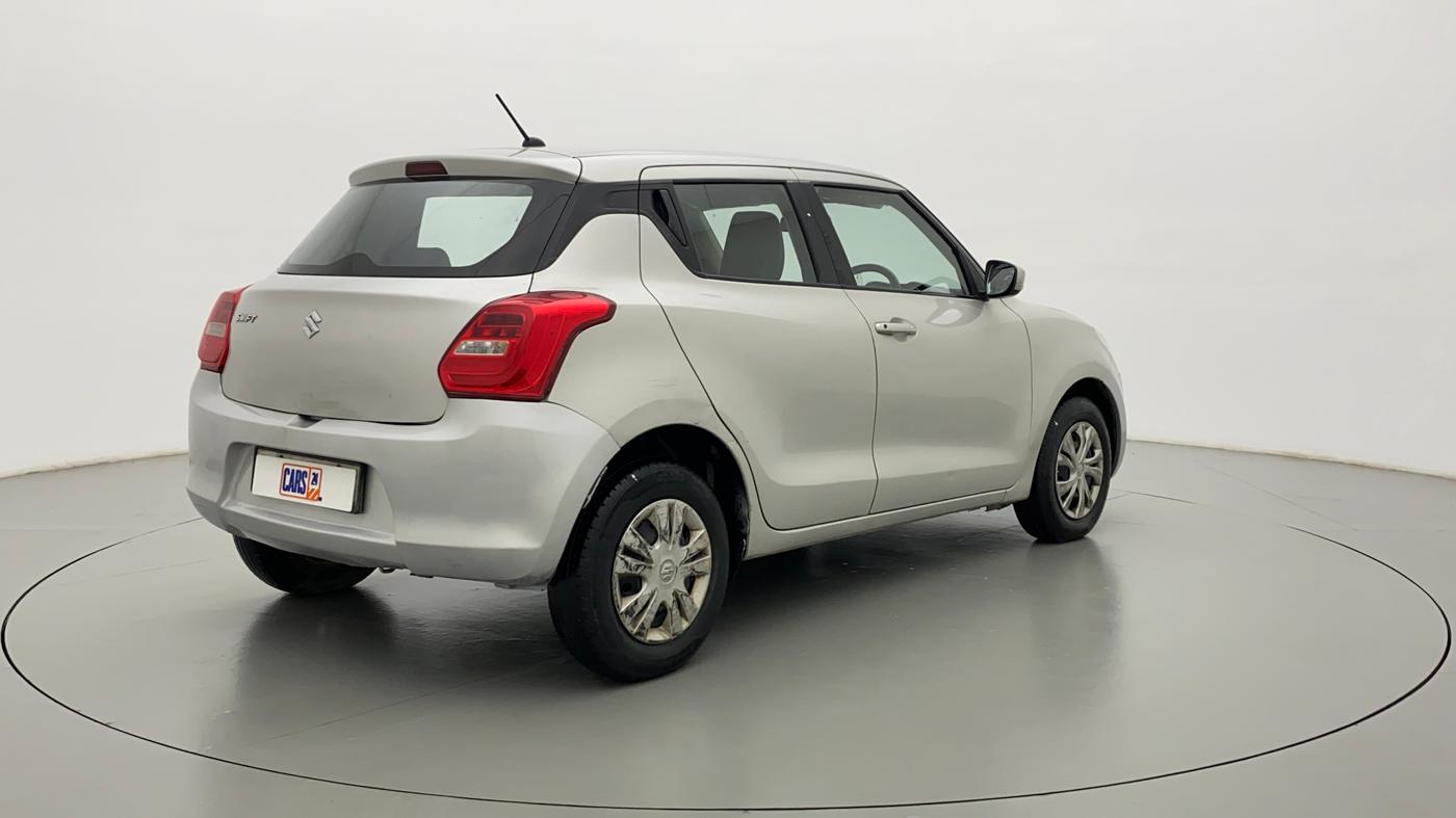 2018 Maruti Swift VXI AMT D, Petrol, Automatic, 70,210 km, Right Back Diagonal
