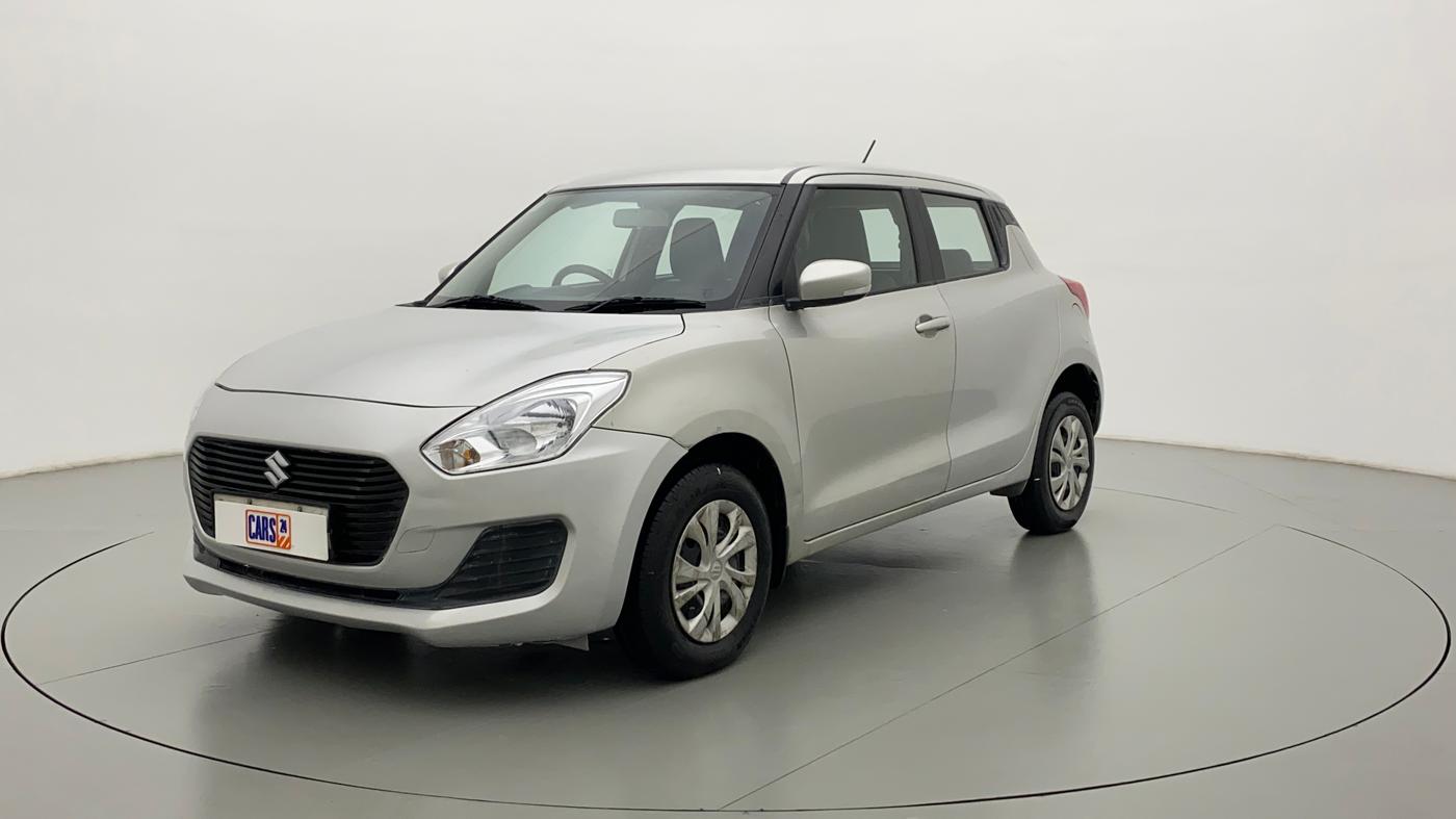 2018 Maruti Swift VXI AMT D, Petrol, Automatic, 70,210 km, Left Front Diagonal