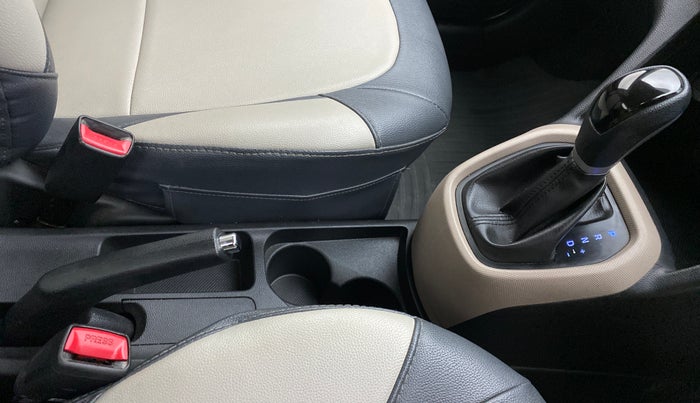 2017 Hyundai Grand i10 SPORTZ (O) 1.2 AT VTVT, Petrol, Automatic, 28,261 km, Gear Lever