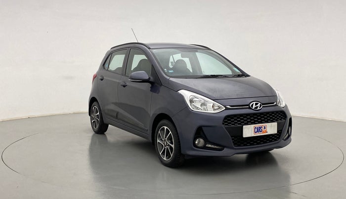 2017 Hyundai Grand i10 SPORTZ (O) 1.2 AT VTVT, Petrol, Automatic, 28,261 km, Right Front Diagonal