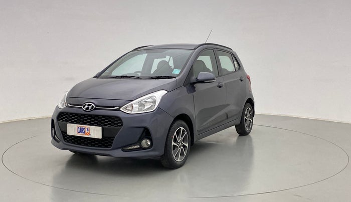 2017 Hyundai Grand i10 SPORTZ (O) 1.2 AT VTVT, Petrol, Automatic, 28,261 km, Left Front Diagonal