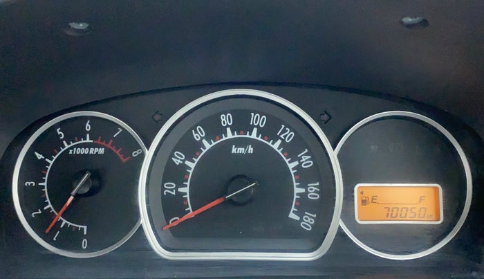 2013 Maruti Alto K10 VXI, Petrol, Manual, 70,121 km, Odometer Image
