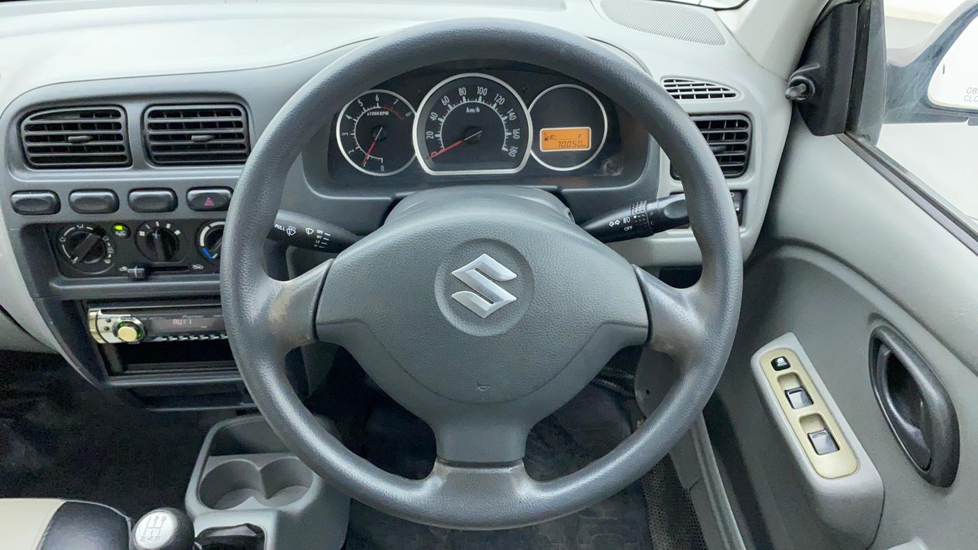 2013 Maruti Alto K10 VXI, Petrol, Manual, 70,121 km, Steering Wheel Close Up