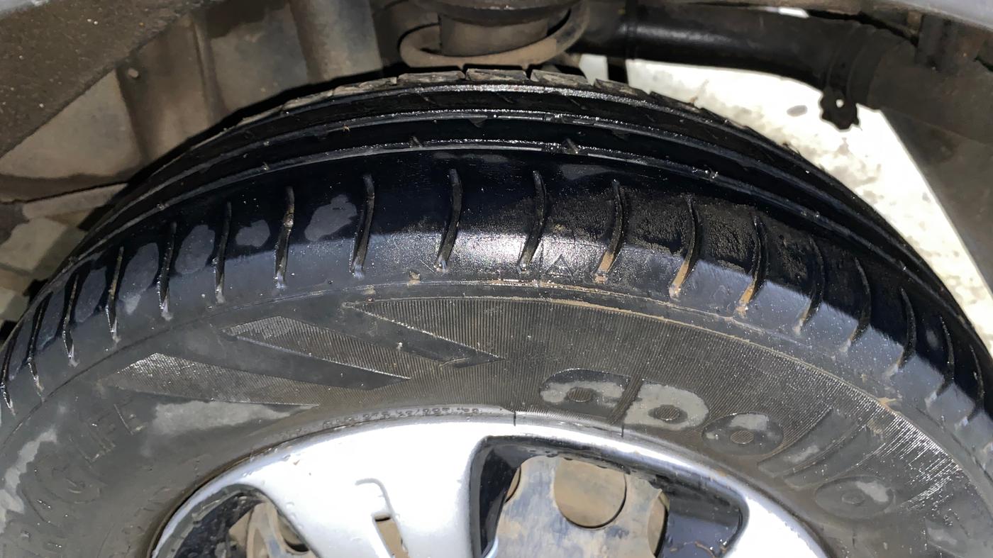 2016 Maruti Alto 800 LXI, Petrol, Manual, 65,167 km, Left Rear Tyre Tread