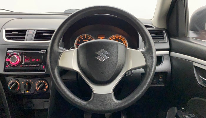 2012 Maruti Swift VXI, Petrol, Manual, 78,249 km, Steering Wheel Close Up