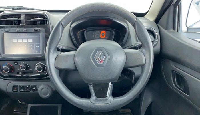 2016 Renault Kwid RXT, Petrol, Manual, Steering Wheel Close Up
