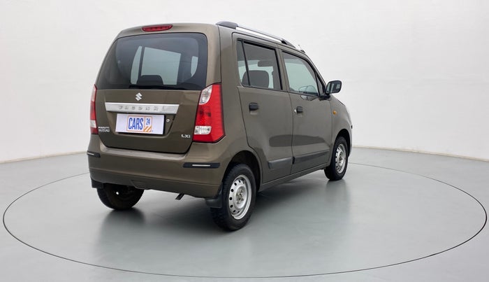 2010 Maruti Wagon R 1.0 LXI, Petrol, Manual, 27,970 km, Right Back Diagonal