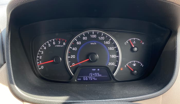 2017 Hyundai Grand i10 SPORTZ 1.2 KAPPA VTVT, Petrol, Manual, 66,732 km, Odometer Image